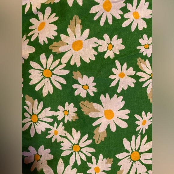 Linen daisy culottes- bright beautiful pants for the office or a day out! NWT - Picture 7 of 9